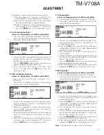 Preview for 37 page of Kenwood TM-V708A Service Manual