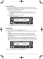 Предварительный просмотр 27 страницы Kenwood TM-V71A Instruction Manual