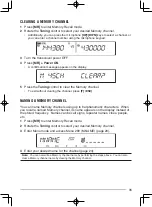 Предварительный просмотр 43 страницы Kenwood TM-V71A Instruction Manual