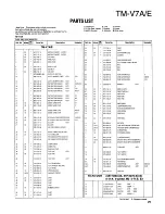 Предварительный просмотр 29 страницы Kenwood TM-V7A/E Service Manual