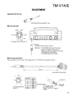 Предварительный просмотр 43 страницы Kenwood TM-V7A/E Service Manual