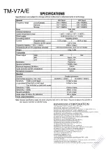 Предварительный просмотр 62 страницы Kenwood TM-V7A Service Manual