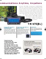 Preview for 3 page of Kenwood TM-V7E Brochure & Specs