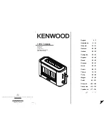 Kenwood TOG800 Instructions Manual предпросмотр