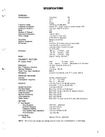 Предварительный просмотр 3 страницы Kenwood TR-7400A Service Manual