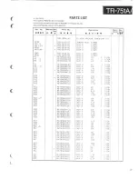 Предварительный просмотр 37 страницы Kenwood TR-751A K Service Manual