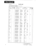 Предварительный просмотр 42 страницы Kenwood TR-751A K Service Manual