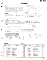 Предварительный просмотр 16 страницы Kenwood TR 7800 Service Manual