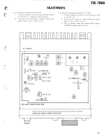 Предварительный просмотр 28 страницы Kenwood TR 7800 Service Manual