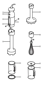 Предварительный просмотр 3 страницы Kenwood Triblade HB710 series Instruction Manual