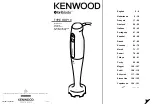 Kenwood triblade HDP10 Instructions Manual предпросмотр