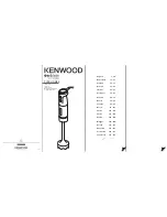 Kenwood triblade system pro HDM80 Instructions Manual предпросмотр