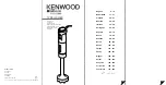 Kenwood triblade SYSTEMPRO HDM80 Instructions Manual предпросмотр