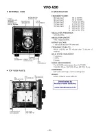 Предварительный просмотр 38 страницы Kenwood Trio SP-520 Service Manual