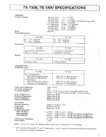 Предварительный просмотр 3 страницы Kenwood TS-130S Instruction Manual