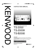 Kenwood TS-2000 Instruction Manual preview