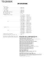 Предварительный просмотр 171 страницы Kenwood TS-2000 Service Manual