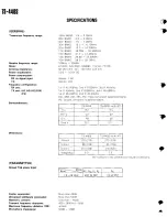 Предварительный просмотр 2 страницы Kenwood TS-440S Service Manual