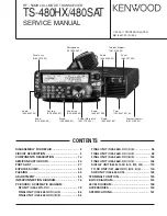 Kenwood TS-480HX Service Manual preview