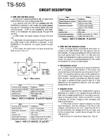 Preview for 8 page of Kenwood TS-50S Service Manual