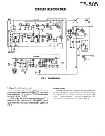 Preview for 9 page of Kenwood TS-50S Service Manual