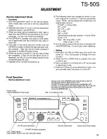 Preview for 75 page of Kenwood TS-50S Service Manual