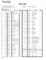 Предварительный просмотр 42 страницы Kenwood TS-5700 Service Manual