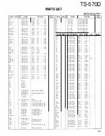 Предварительный просмотр 47 страницы Kenwood TS-5700 Service Manual