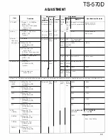 Предварительный просмотр 70 страницы Kenwood TS-5700 Service Manual