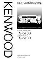 Kenwood TS-570D, TS-570S Instruction Manual предпросмотр