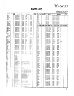 Предварительный просмотр 41 страницы Kenwood TS-570D, TS-570S Service Manual