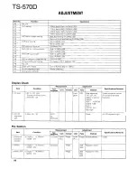 Предварительный просмотр 56 страницы Kenwood TS-570D, TS-570S Service Manual