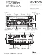 Kenwood TS-590SG Service Manual предпросмотр