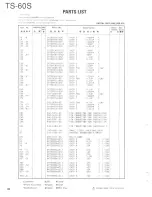 Preview for 36 page of Kenwood TS-60S Service Manual