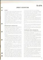 Preview for 3 page of Kenwood TS-670 Service Manual