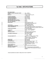 Preview for 3 page of Kenwood TS-700G Operator'S Manual