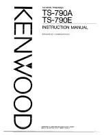 Kenwood TS-790A Instruction Manual preview