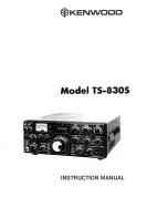 Kenwood TS-830S Instruction Manual preview