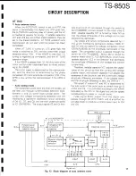 Предварительный просмотр 17 страницы Kenwood TS-850S Service Manual