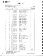 Предварительный просмотр 54 страницы Kenwood TS-850S Service Manual