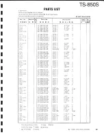 Предварительный просмотр 59 страницы Kenwood TS-850S Service Manual