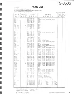 Предварительный просмотр 63 страницы Kenwood TS-850S Service Manual