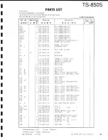 Предварительный просмотр 75 страницы Kenwood TS-850S Service Manual