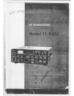 Preview for 1 page of Kenwood TS-930S Instruction Manual