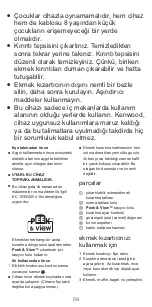 Preview for 59 page of Kenwood TTM02 Instructions Manual