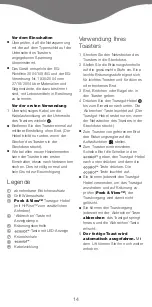 Preview for 14 page of Kenwood TTM110 series Manual