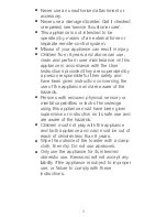 Preview for 3 page of Kenwood TTP200 series Instructions Manual