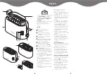 Preview for 2 page of Kenwood TTP220 series Manual