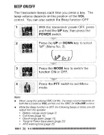 Предварительный просмотр 31 страницы Kenwood UBZ-LH14 Instruction Manual