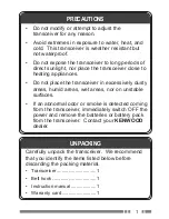 Preview for 7 page of Kenwood UBZ-LH68 Instruction Manual